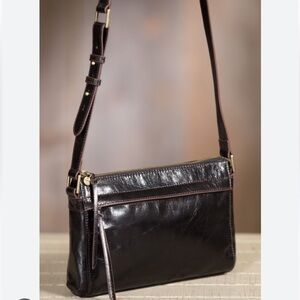 Hobo International Tobey Crossbody bag glazed leather.
